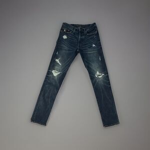 American Eagle Outfitters Ne(x)t Level Airflex Distressed Blue Jeans Men